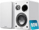 Majority Passive Studio Monitor Speakers 60W Pair White