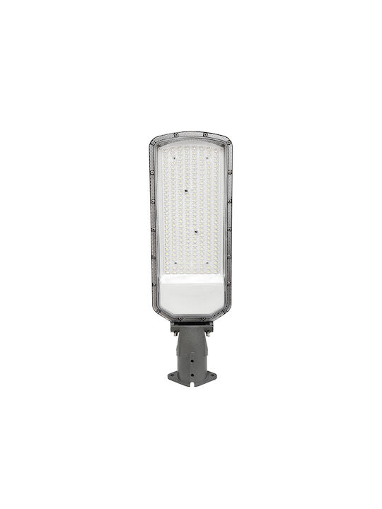 Adeleq Lampa De Podea Pentru Exterior LED De Drum 120W Cu Lumină Alb Rece IP66 Gri