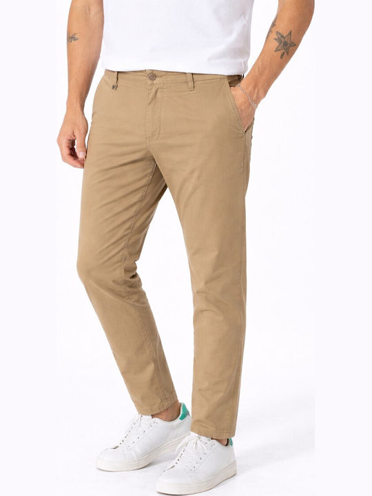 Παντελόνι Chino σε Slim Εφαρμογή Camel