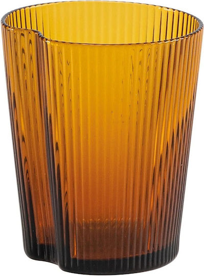 Zafferano Set of Water Glasses Made of Glass in Yellow Colour 335ml 6 Pieces