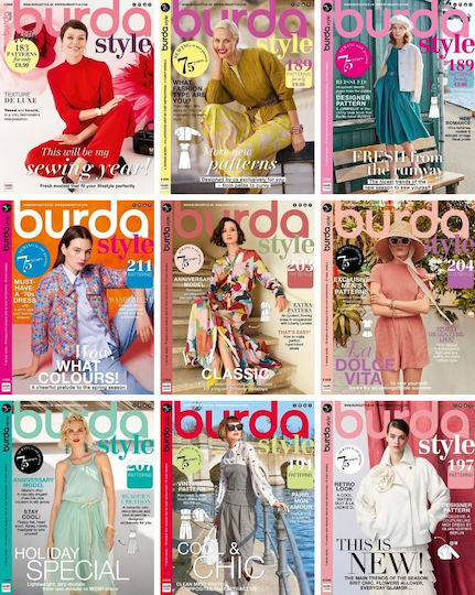 Burda Style Magazine 9 Months Of Style Collection 2025, January - September 2025