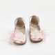 Ever Kid Taufschuhe für Mädchen Leder Pumpen Rosa
