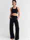 Flared Sweatpants Black