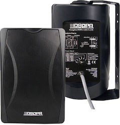 Wand-Lautsprecher 30w DSPPA Dsp8063b 100v 80hz-20khz Schwarz