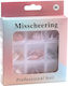 False Nail Tips French in Pink Colour 135 Pieces WDMC06