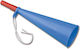 Trem Kunststoffhorn Rotes Blau 320mm