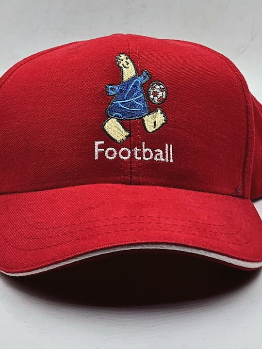 Kids' Jockey Fabric Red Hat