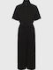 Women's Short Sleeve Black Jumpsuit