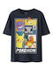 Kinderoberteile T-Shirts Blau Pokemon