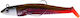 Silicone Hunthouse Jelly Series Black Minnow Lw...