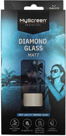 MyScreenPROTECTOR MyScreenPROTECTOR Displayschutzfolien Matt Schwarzes Tempered Glass für iPhone 17 / 17 Pro / 16 Pro