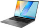 Asus Vivobook S16 M3607HA-RP011W 16 Zoll IPS FHD+ 144Hz Ryzen 5 220/16GB/512GB SSD W11 Startseite US Tastatursprache