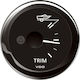 Black 52mm Veratron Viewline Mercury Trim Pressure Gauge