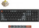 Keychron V6 Ultra 8K V6U-D4 Wireless Gaming Mechanical Keyboard with Keychron Silk POM Banana Switches and RGB Lighting English US