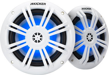 Kicker Σετ Ηχεία Σκάφους 6.5" με 50W RMS Λευκό