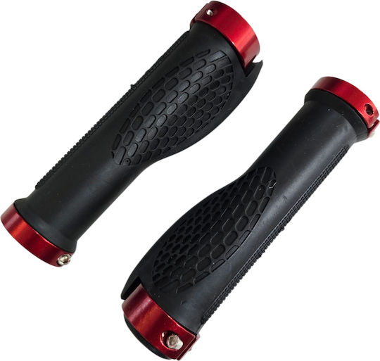 Anti-Slip Bicycle Handlebar Grips General Use Scooter Red Suniik