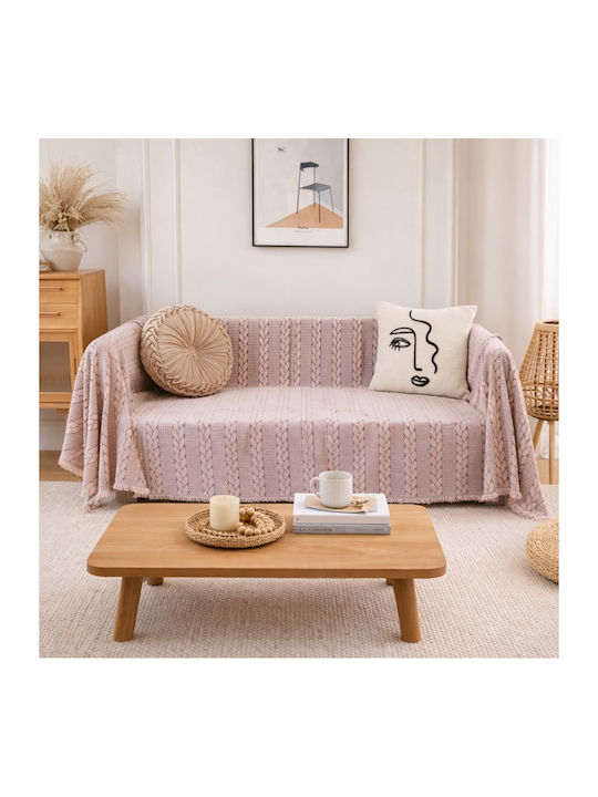 My Home Luxury Seada Armchair Throw Jacquard 18...
