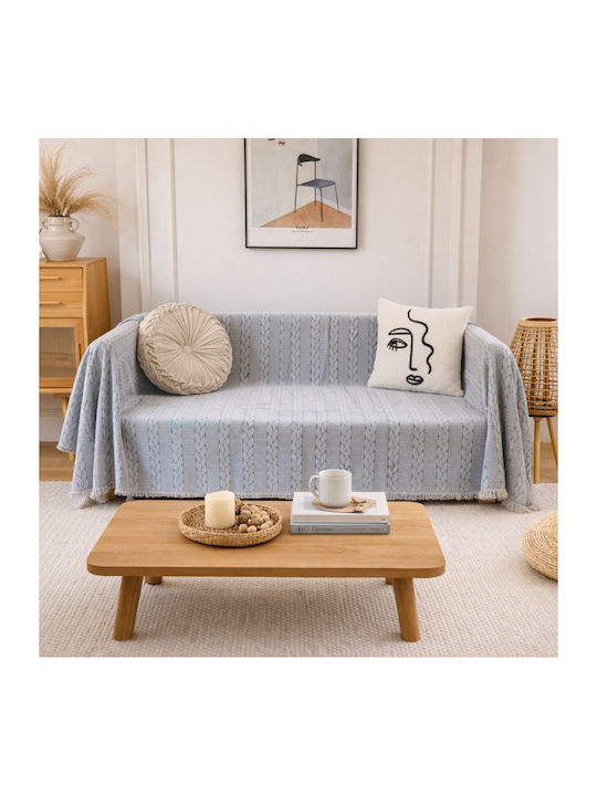 My Home Luxury Seada Sofa Throw Jacquard 180x24...