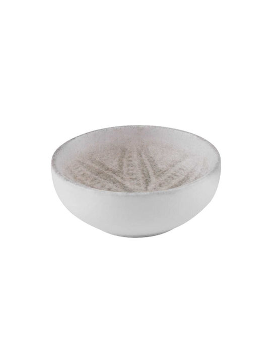 Kutahya Porselen Round Serving Bowl Made of Porcelain with a Diameter of 10cm 12 Pieces