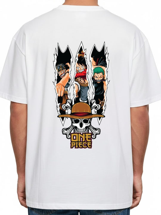 Tricou Oversized One Piece Straw Hat Pirates Bu...