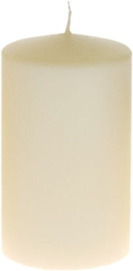 Iliadis Διακοσμητικό Κερί Μπεζ 8x14εκ. 4τμχ