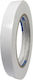 Blue Dolphin Αυτοκόλλητη Ταινία Διπλής Όψης Λευκή 5mx19mm