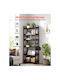 Brown Bookcase 30x65x175cm