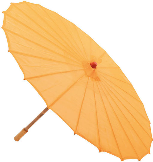 Dekorative Stoffregenschirm Orange 82x54cm 157.002.0040.15