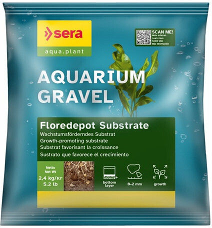 Sera Aquarium Gravel Floredepot Substrate 2.4kg