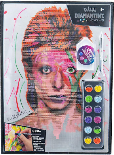 Diamantiny Level Up Διακοσμησε Χρωματιστα Πετραδακια Celebrities Bowie 96461