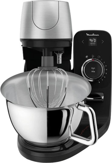 Moulinex Coach Κουζινομηχανή 1200W με Ανοξείδωτο Κάδο 5.5lt