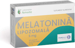 Remedia Melatonină Liposomală 30 Capsule Remedia Melatonină Liposomală 30 Capsule