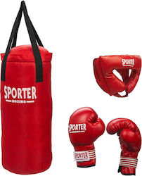 Sporter Boxing Σάκος Μποξ Μαύρος
