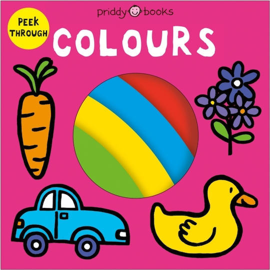 Peek Through Colours - Priddy Books - Board Book