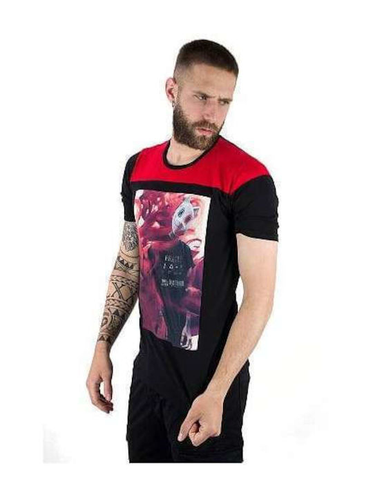 Stefan Fashion Herrenblusen T-Shirts Schwarz