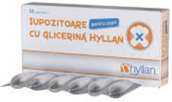 Hyllan Pharma Supozitoare cu Glicerină pentru Constipație Potrivite pentru Copii 12 Bucăți Hyllan Pharma Supozitoare cu Glicerină pentru Constipație Potrivite pentru Copii 12 Bucăți
