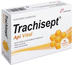 Labormed Trachisept Api Vital Παστίλιες Μέλι 16τμχ Labormed Trachisept Api Vital Παστίλιες Μέλι 16τμχ