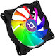 Aqirys Cetus Gehäuselüfter 120mm (33,5 cfm) mit RGB-Beleuchtung