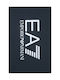 Emporio Armani Beach Towel Blue