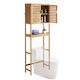 Vevor Bathroom Cabinet 65x27x175cm Brown