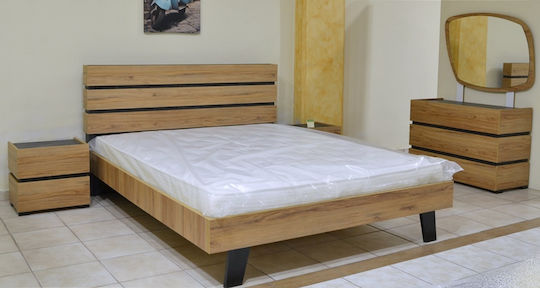 Σετ Κρεβατοκάμαρας Βελανιδιάς 160x200εκ. 5τμχ