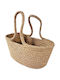Egmont Egmont Kinder-Aufbewahrungskorb aus Stoff Beiges 24x15cm