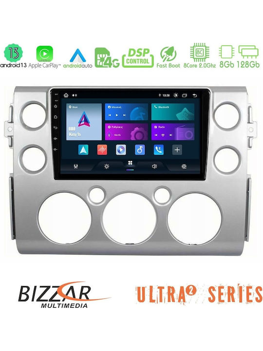 Bizzar Car Audio System for Toyota FJ 2007-2014 Bluetooth USB WiFi GPS Apple CarPlay Android Auto with 9" Touch Screen