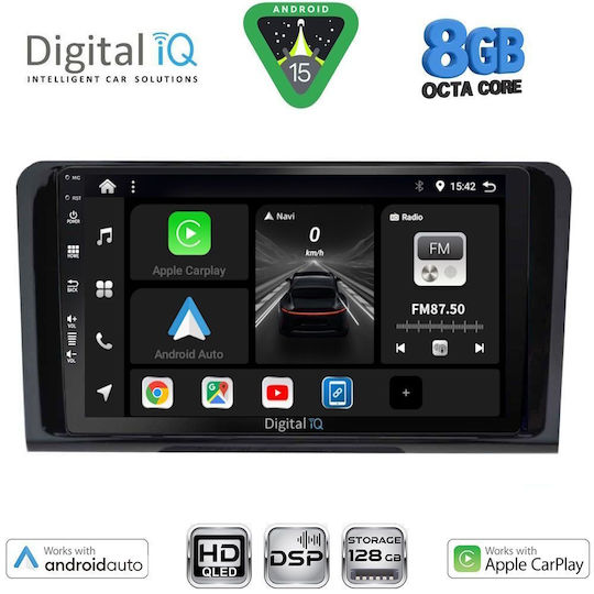 Digital IQ Car Audio System for Mercedes-Benz ML / GL Class 2005-2011 Bluetooth USB WiFi GPS Apple CarPlay Android Auto with 9" Touch Screen
