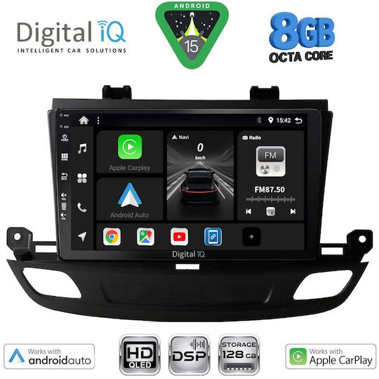 Digital IQ Car Audio System for Opel Insignia 2018 with Touch Screen 9" Digital IQ BXF 7493 CPAA