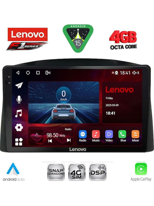 Lenovo Car Audio System for Jeep Grand Cherokee 2005-2007 (Bluetooth/USB/WiFi/GPS/Apple CarPlay/Android Auto) with 10" Touch Screen
