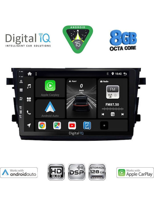 Digital IQ Car Audio System for Suzuki Celerio 2015-2021 Bluetooth USB WiFi GPS Apple CarPlay Android Auto with 9" Touch Screen