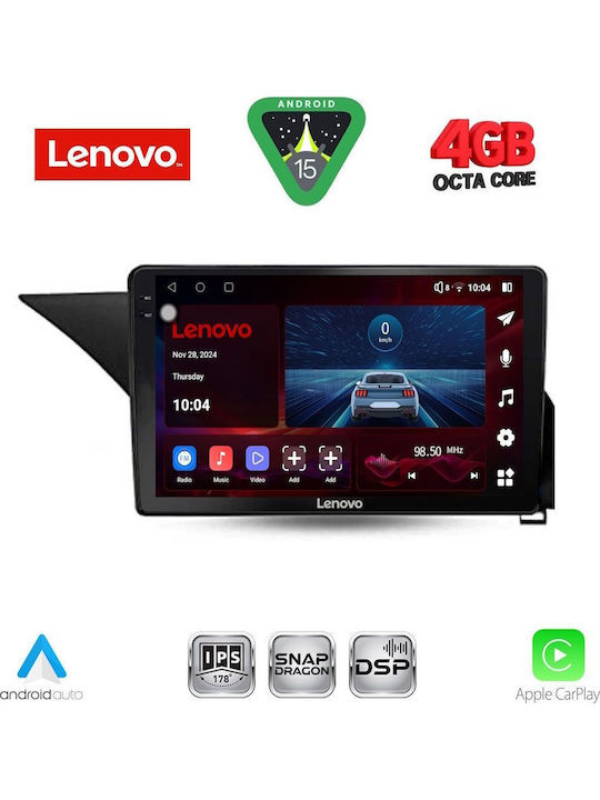 Lenovo Car Audio System for Mercedes-Benz E Class 2012-2014 (Bluetooth/USB/WiFi/GPS/Apple CarPlay/Android Auto) with 10" Touch Screen
