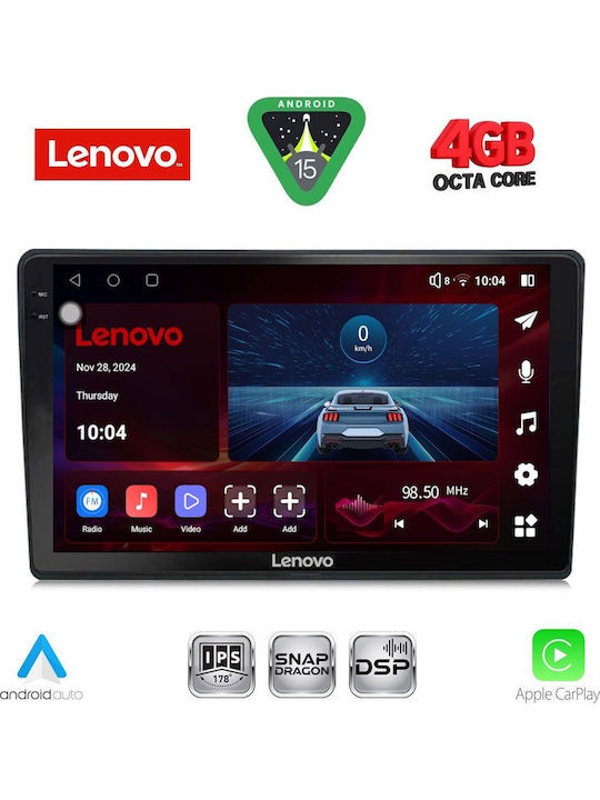Lenovo Car Audio System for Toyota Auris 2013-2015 Bluetooth USB WiFi GPS Apple CarPlay Android Auto with 10" Touch Screen