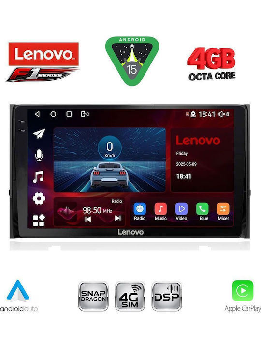 Lenovo Car Audio System for Skoda Karoq Kodiaq 2016 Bluetooth USB Wi-Fi GPS Apple CarPlay Android Auto with 10-Inch Touch Screen LENOVO SSQ 9584 CPA
